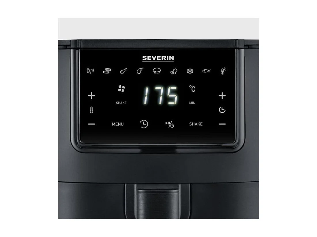 Friteuse a air chaud - SEVERIN - Airfryer FR2461 - Capacité 4 L - 8 programmes - 1300 W