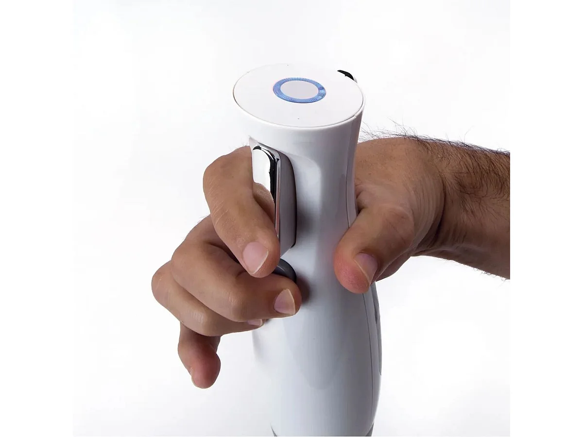 Batidora de mano Jata BT175 900W doble chuchilla acero inox blanco