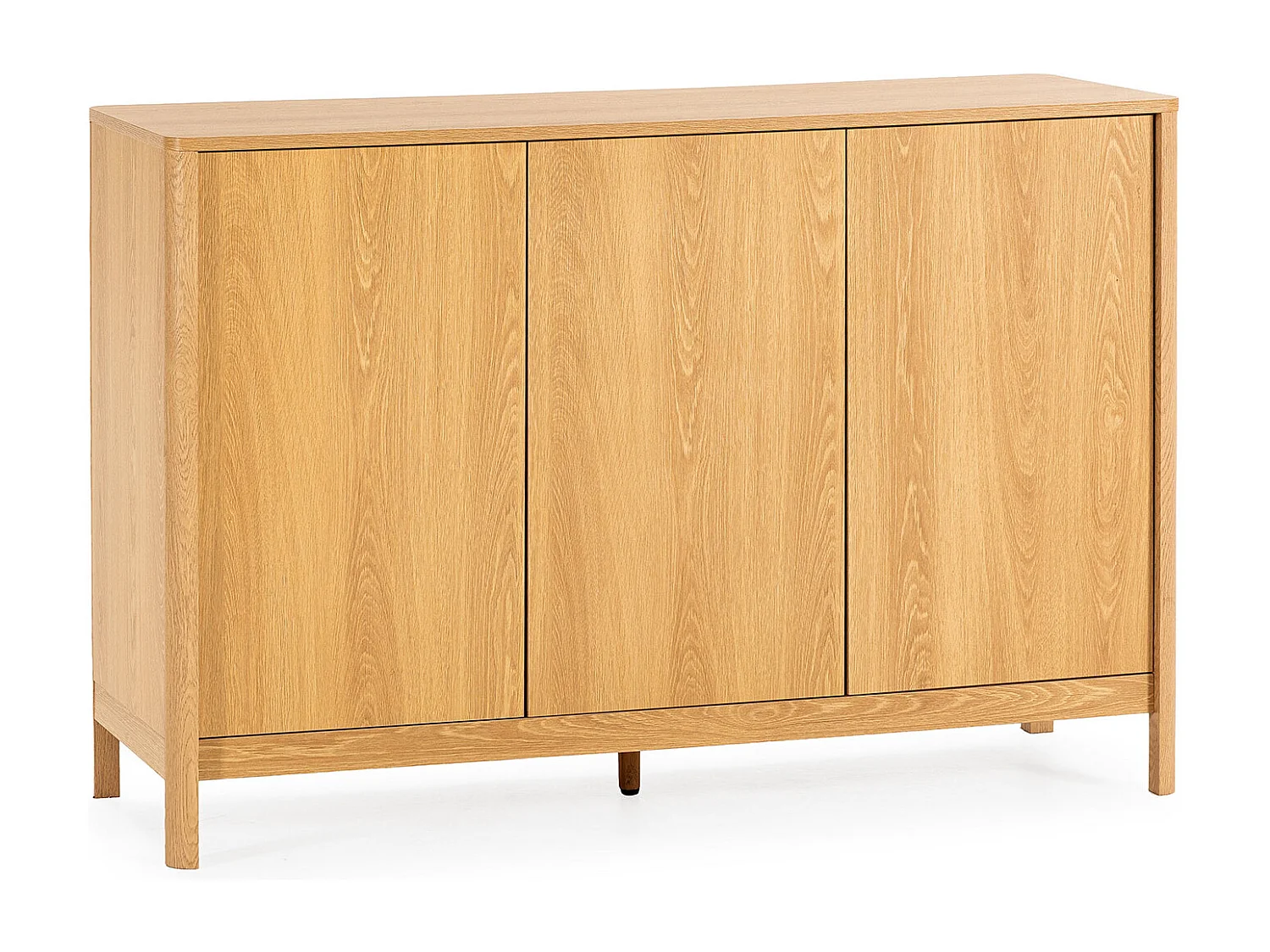 Buffet Nassau 3 portes effet Chêne