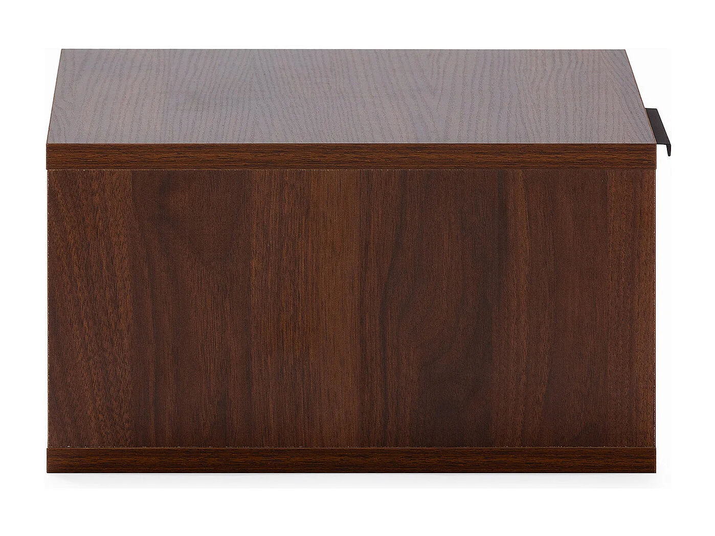 Schwebender nachttisch Auri 1 schublade Walnuss