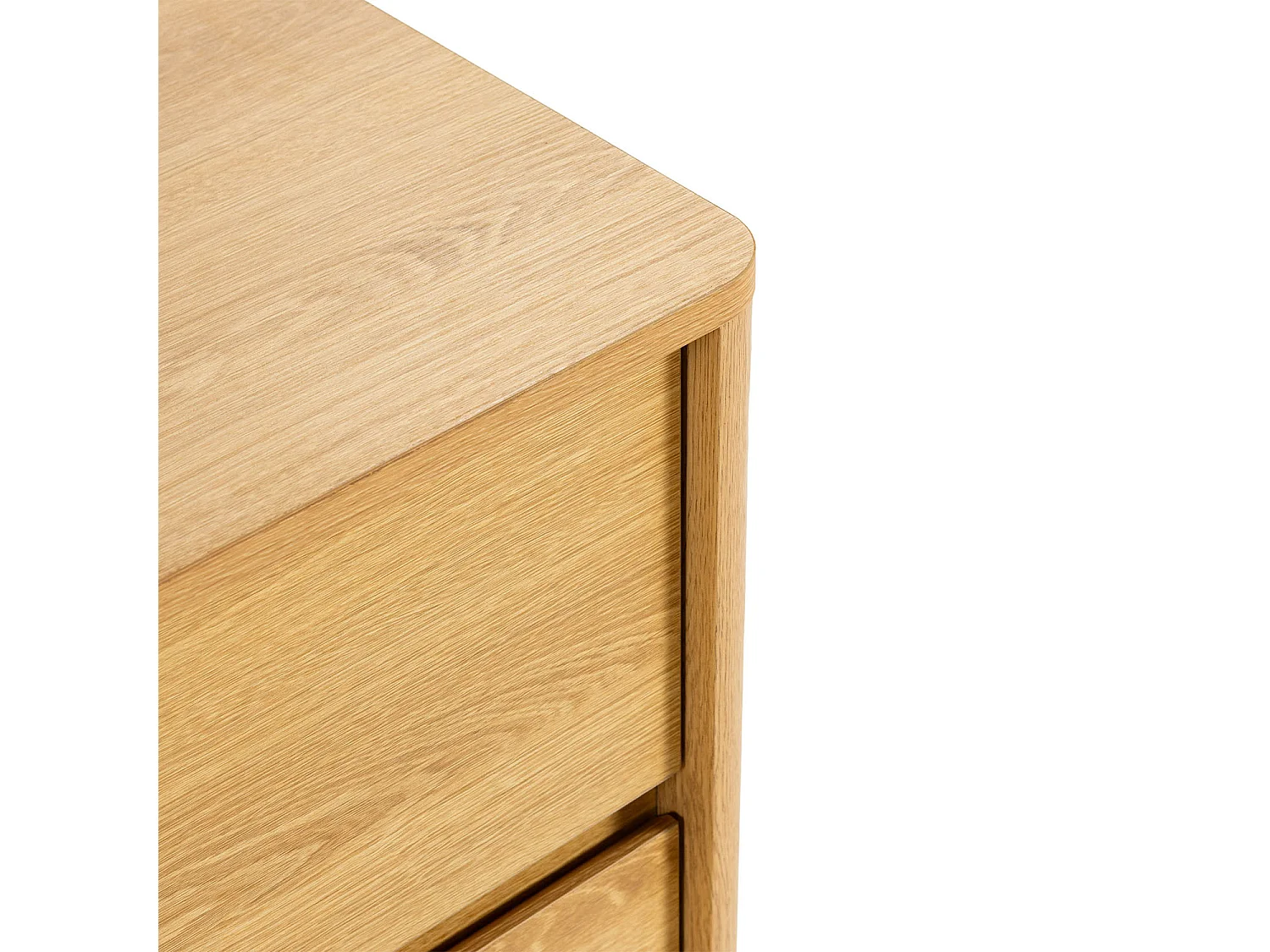 Kommode Nassau 3 schubladen Eichenfarbe
