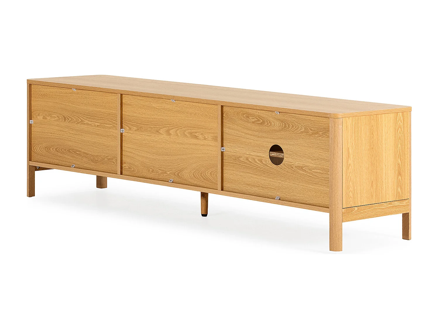 TV-Schrank Nassau 2 türen Eichenfarbe