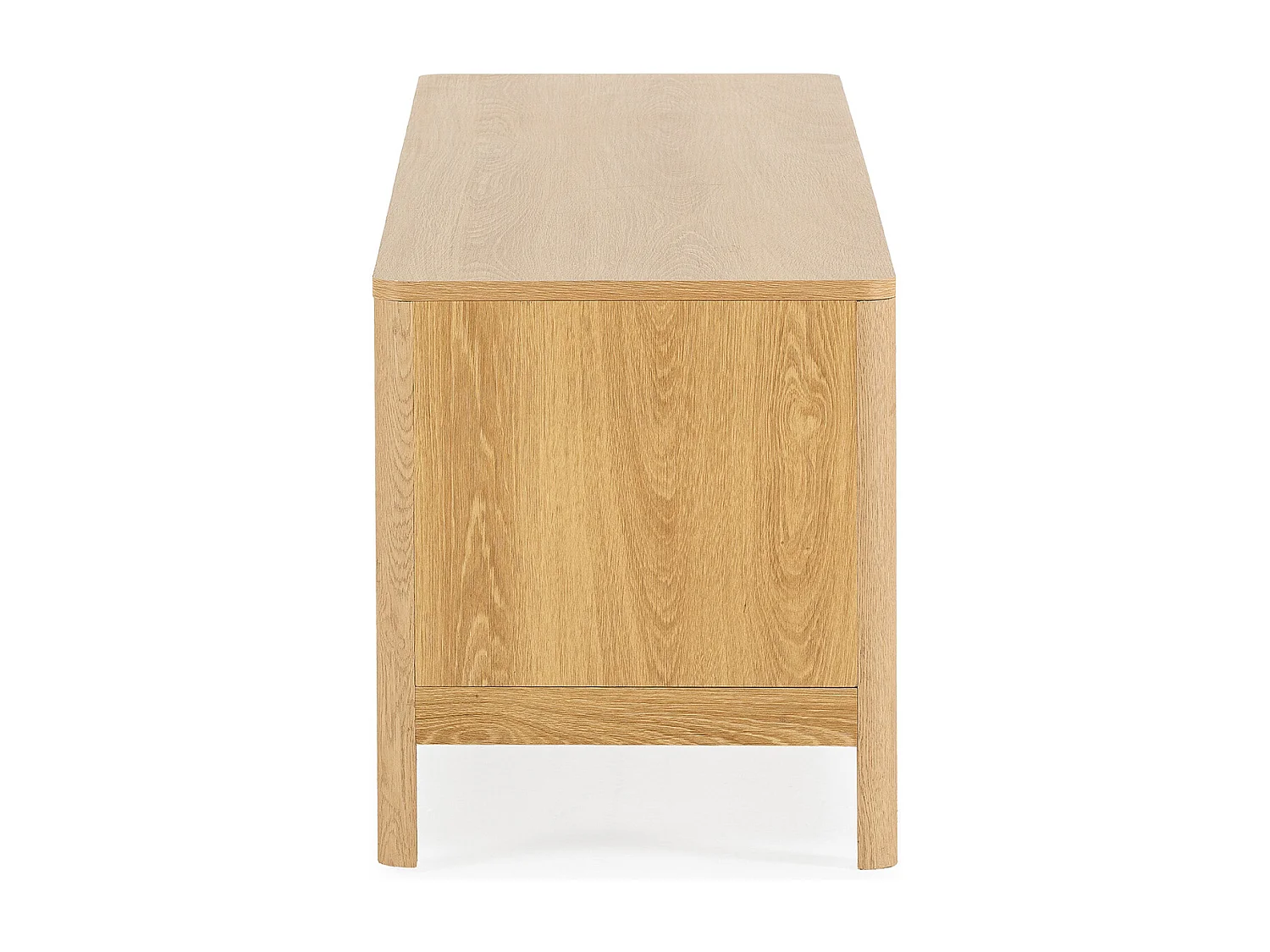 TV-Schrank Nassau 2 türen Eichenfarbe/grün