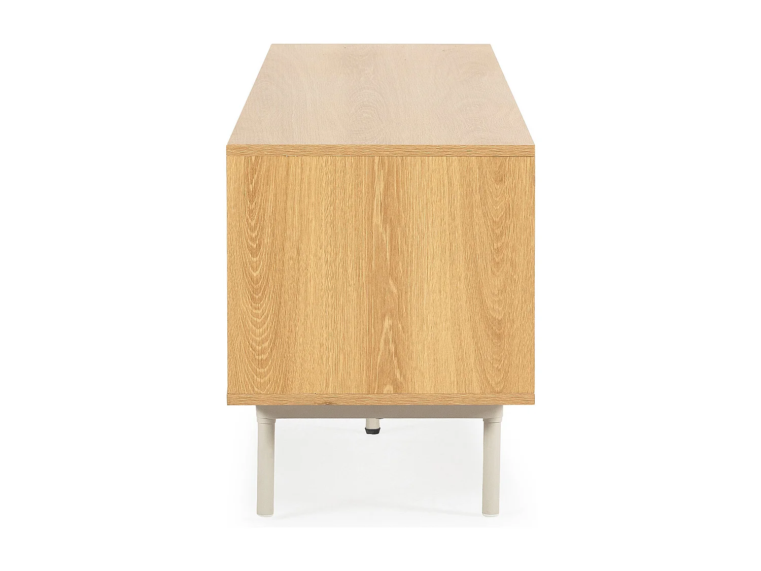 TV-Schrank Cuzco 2 türen Eichenfarbe/grau