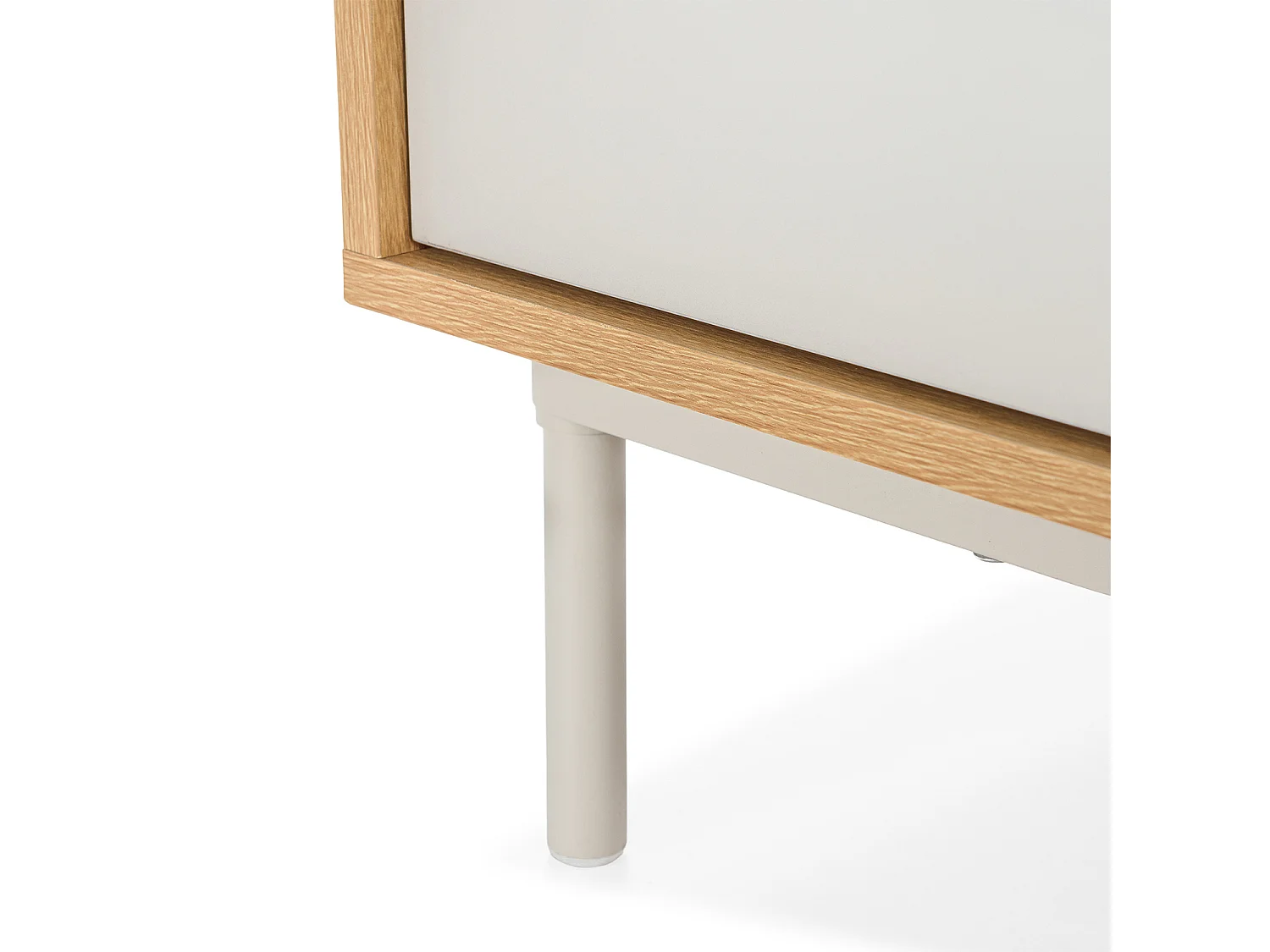 TV-Schrank Cuzco 2 türen Eichenfarbe/grau