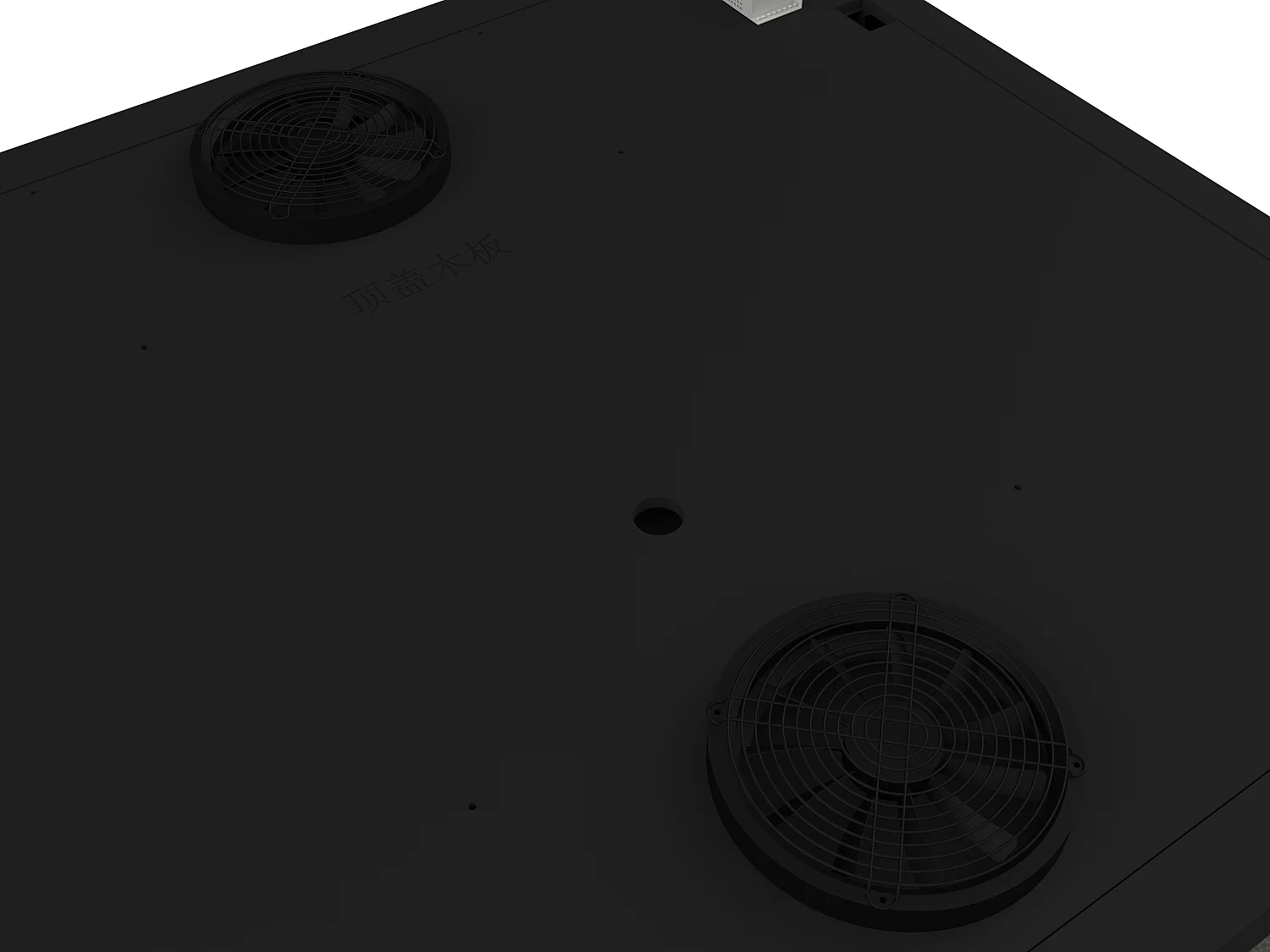 Cabine acoustique en aluminium et verre trempé - 2 personnes - Noir - NABARU