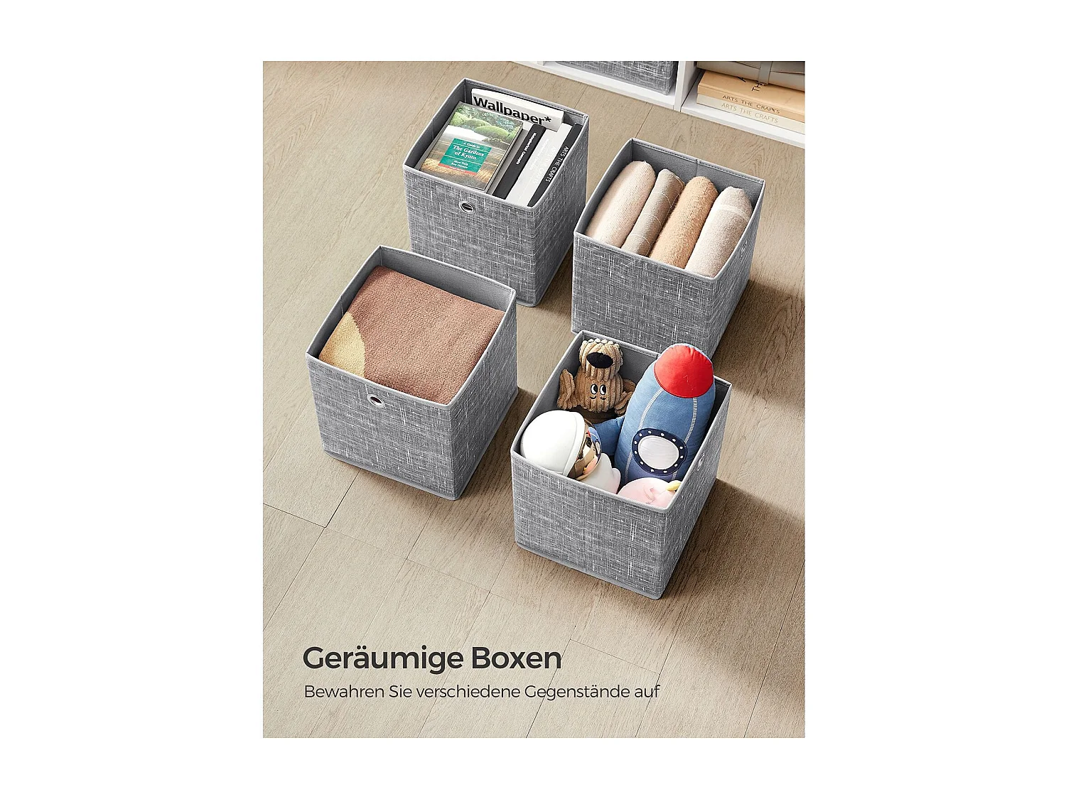 Coffret de rangement Tirana lot de 6 Lucknow