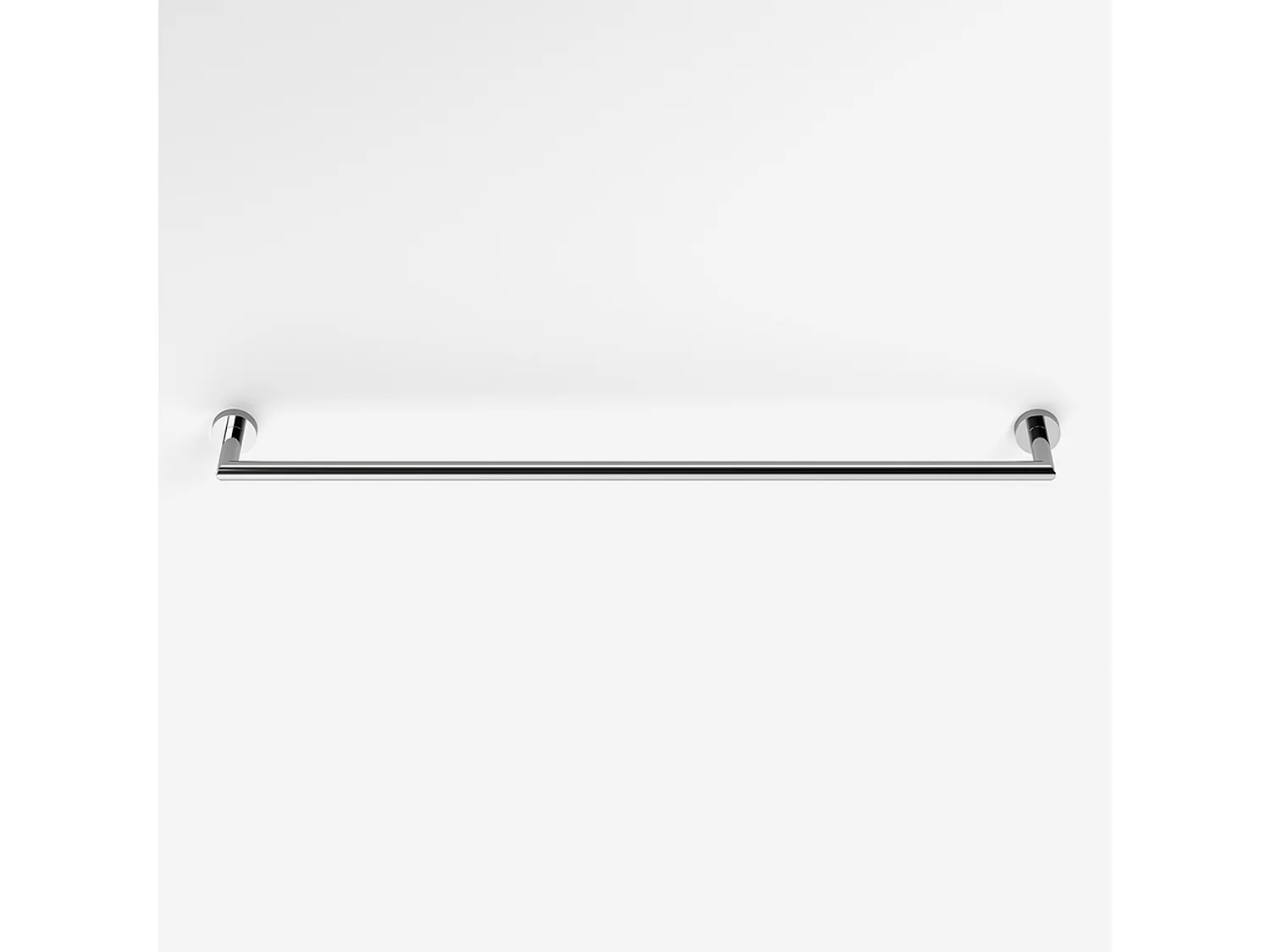 Porte-serviette mural inox 78cm Hôtel - BATHBAZAAR