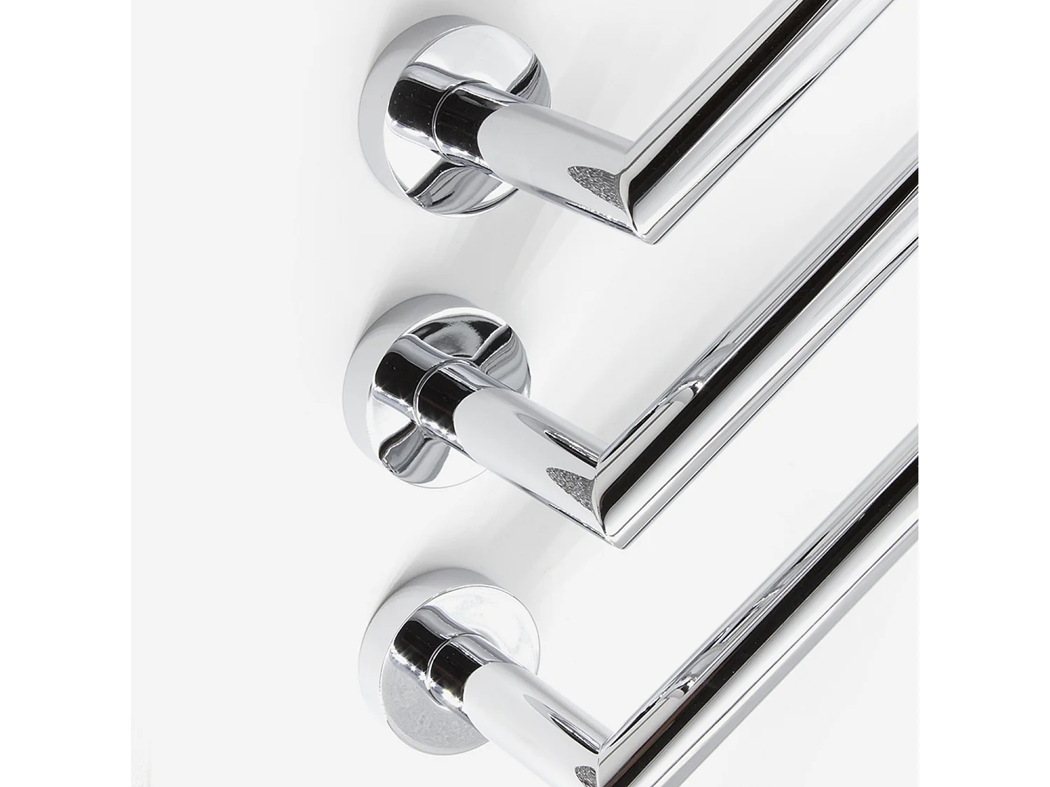 Porte-serviette mural inox 60cm Hôtel - BATHBAZAAR