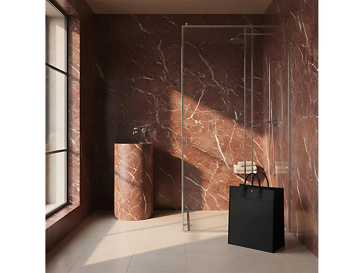 Panier à linge Cadix - BATHBAZAAR