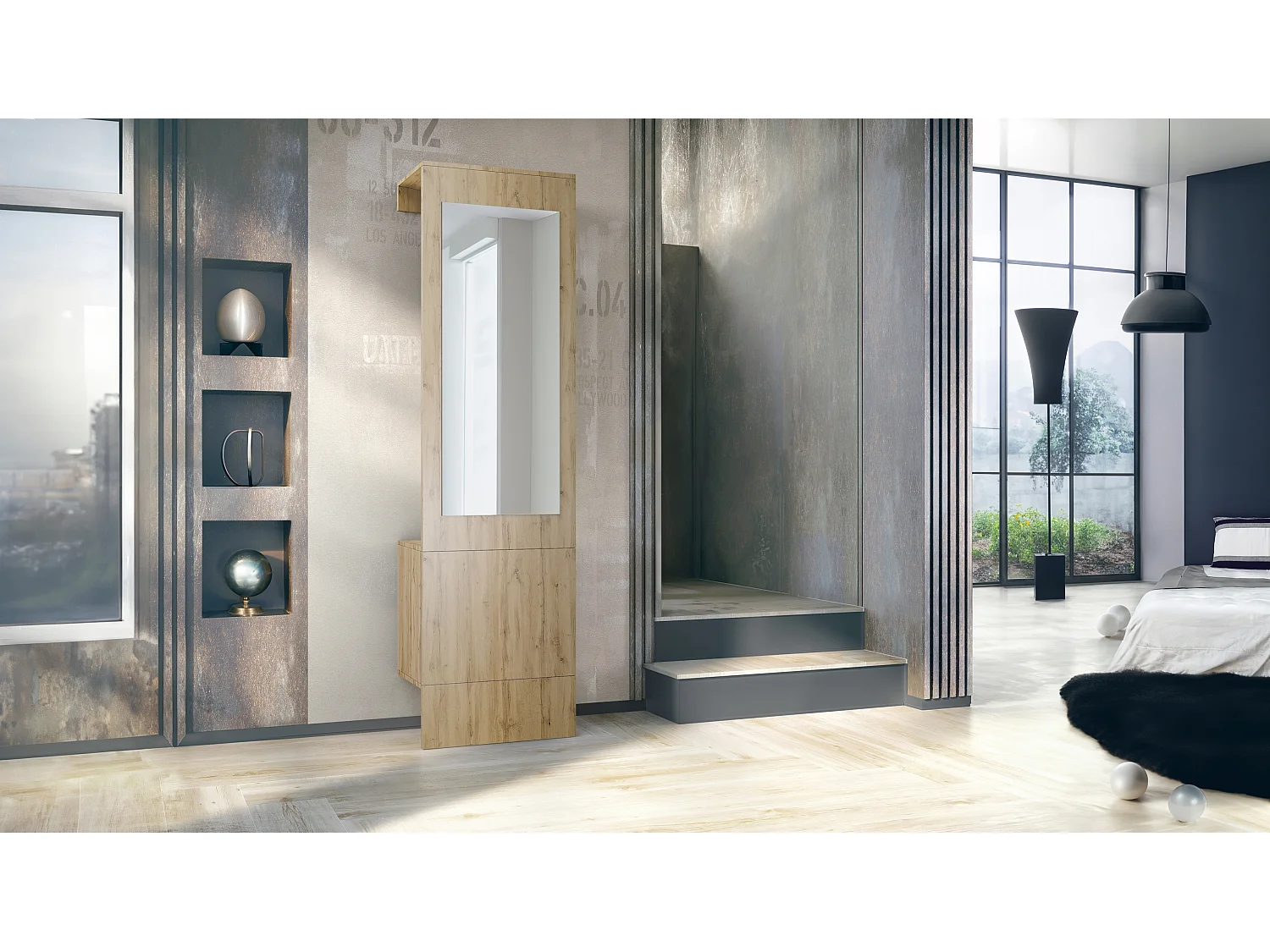 GARDEROBE Carlton Eiche Evoke