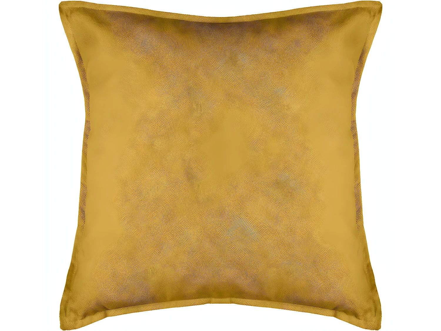 Coussin déhoussable Ocre 55 x 55 cm