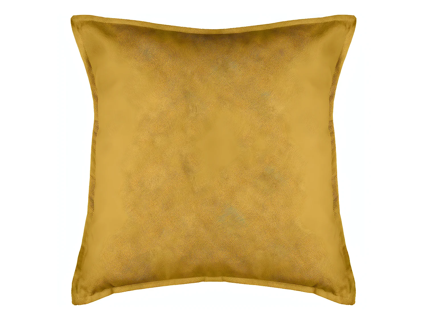 Coussin déhoussable Ocre 55 x 55 cm
