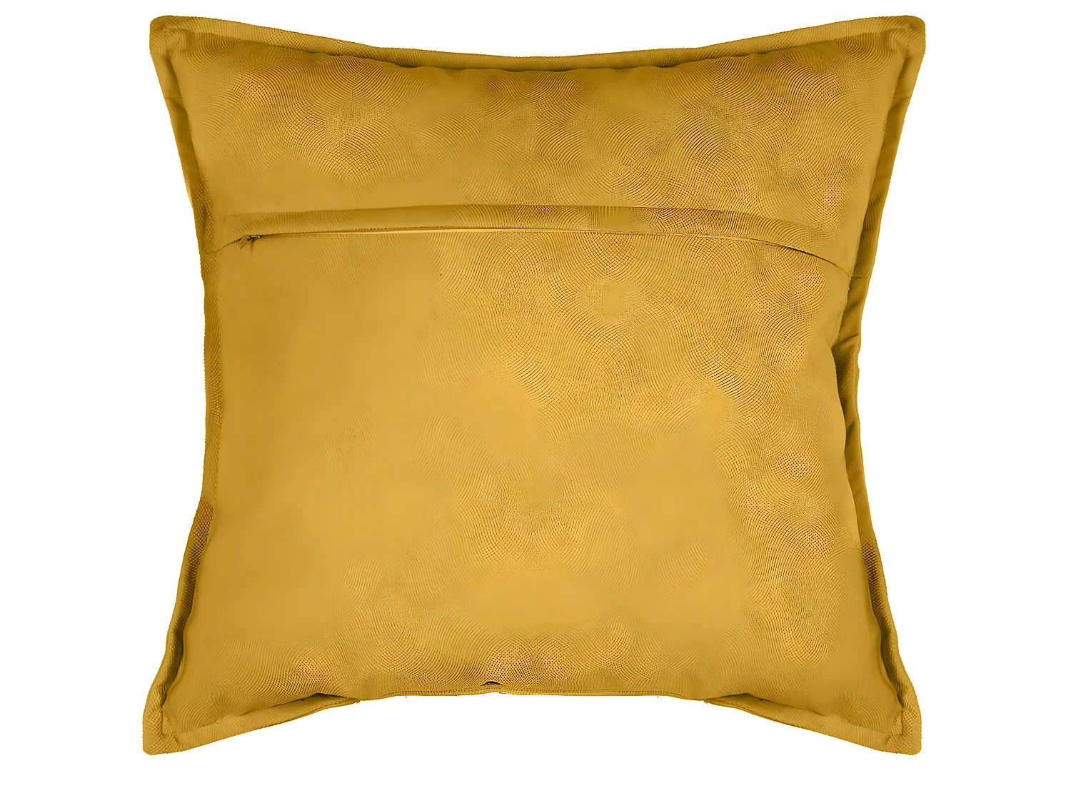 Coussin déhoussable Ocre 55 x 55 cm