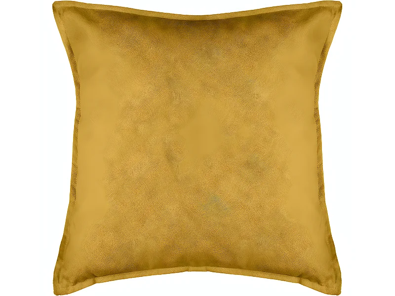 Coussin déhoussable Ocre 55 x 55 cm