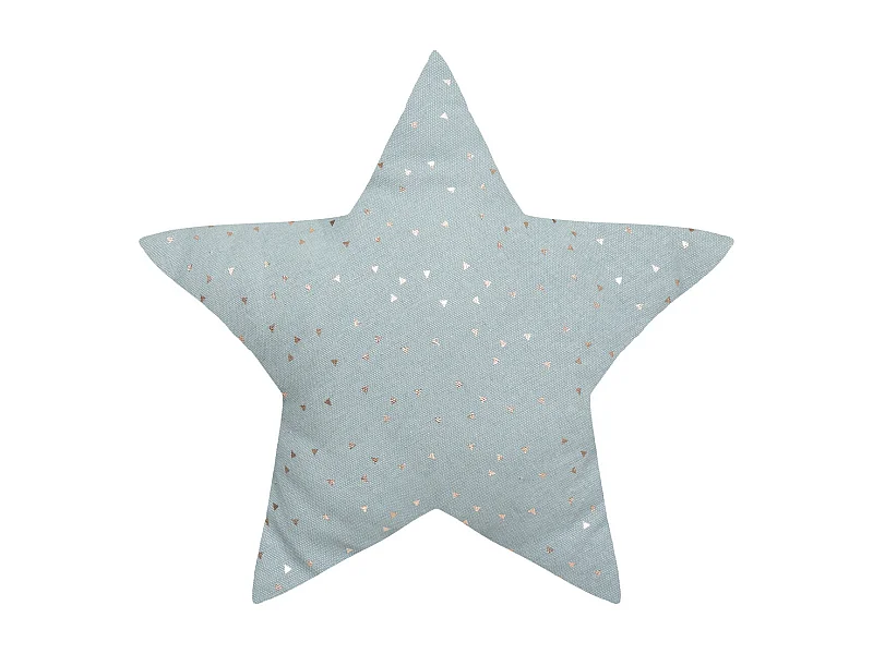 Cuscino decorativo Stella Berlingot Blu 40 x 40 cm