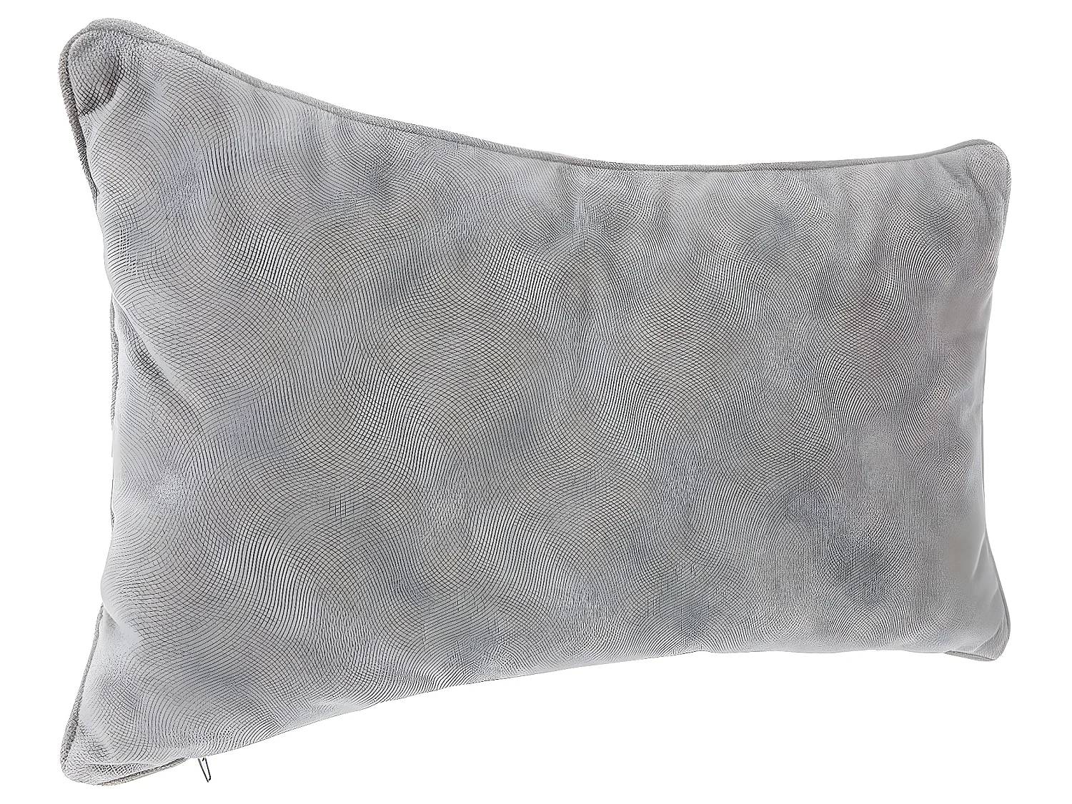 Coussin déhoussable Gris clair 30 x 50 cm