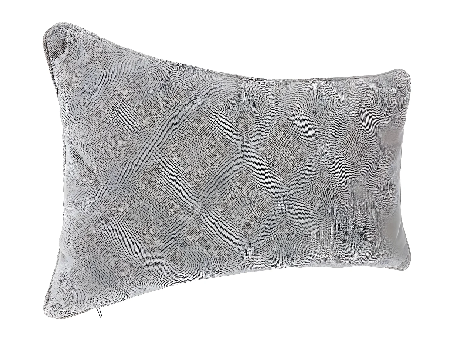 Coussin déhoussable Gris clair 30 x 50 cm