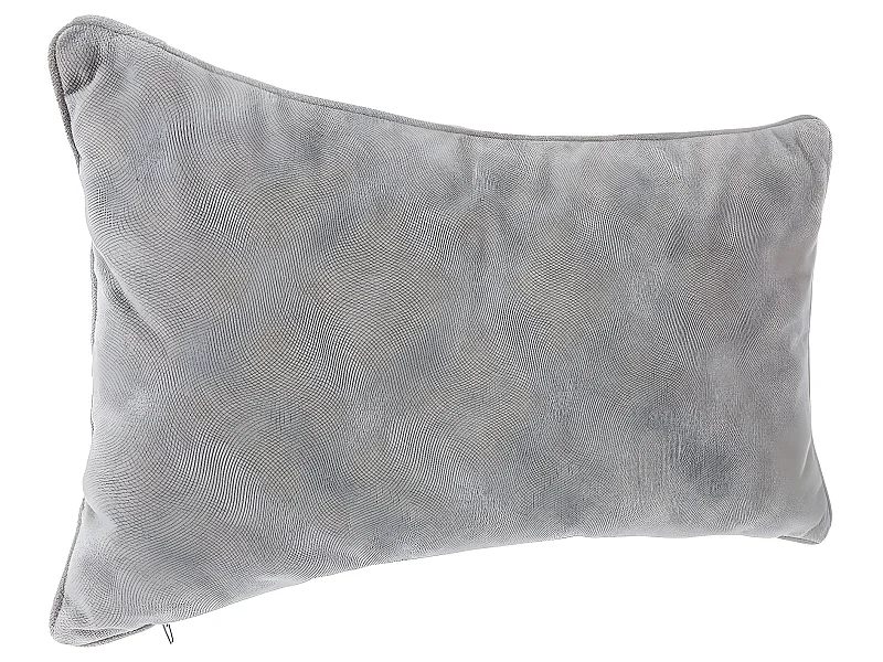 Coussin déhoussable Gris clair 30 x 50 cm