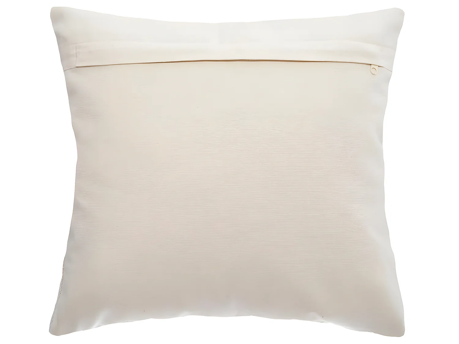 Housse de Coussin imprimé Ethnique avec Pompons 40 x 40 cm