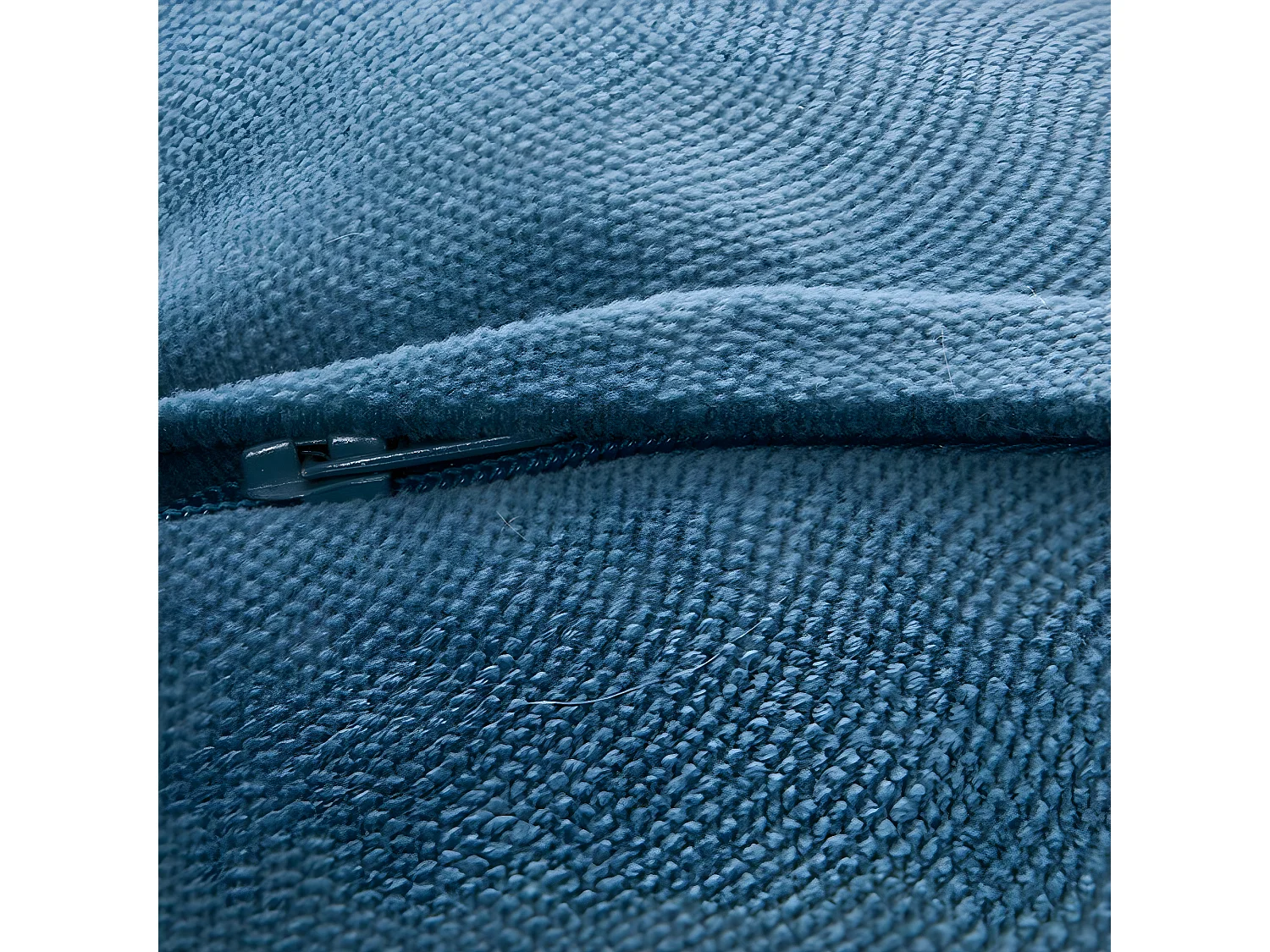 Coussin déhoussable Bleu 45 x 45 cm