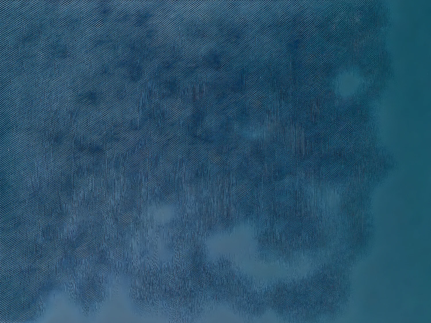 Coussin déhoussable en Coton Bleu canard 38 x 38 cm