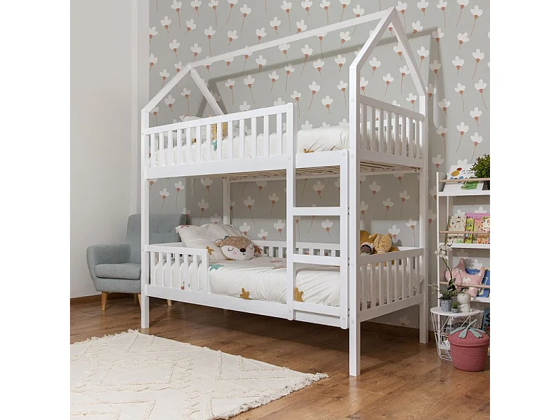 Almofada para criança em poliéster castanho 38x31x12cm