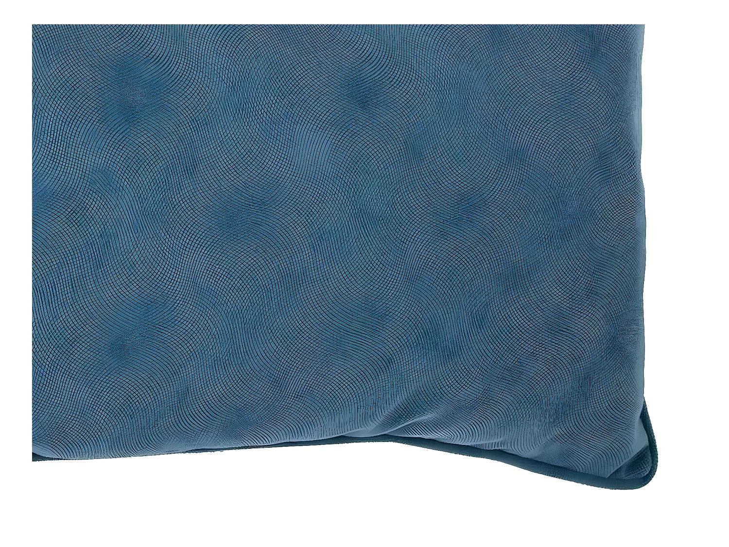 Coussin déhoussable Bleu 30 x 50 cm