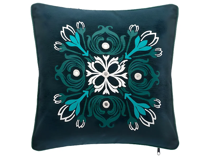 Housse de Coussin Rosace Miroir 40 x 40 cm