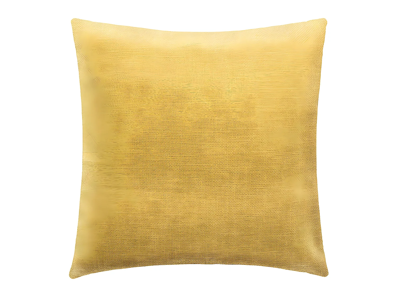 Coussin déhoussable Ocre 40 x 40 cm