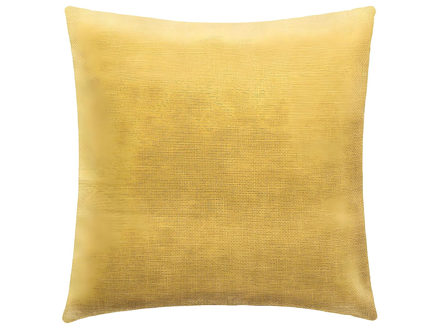 Coussin déhoussable Ocre 40 x 40 cm