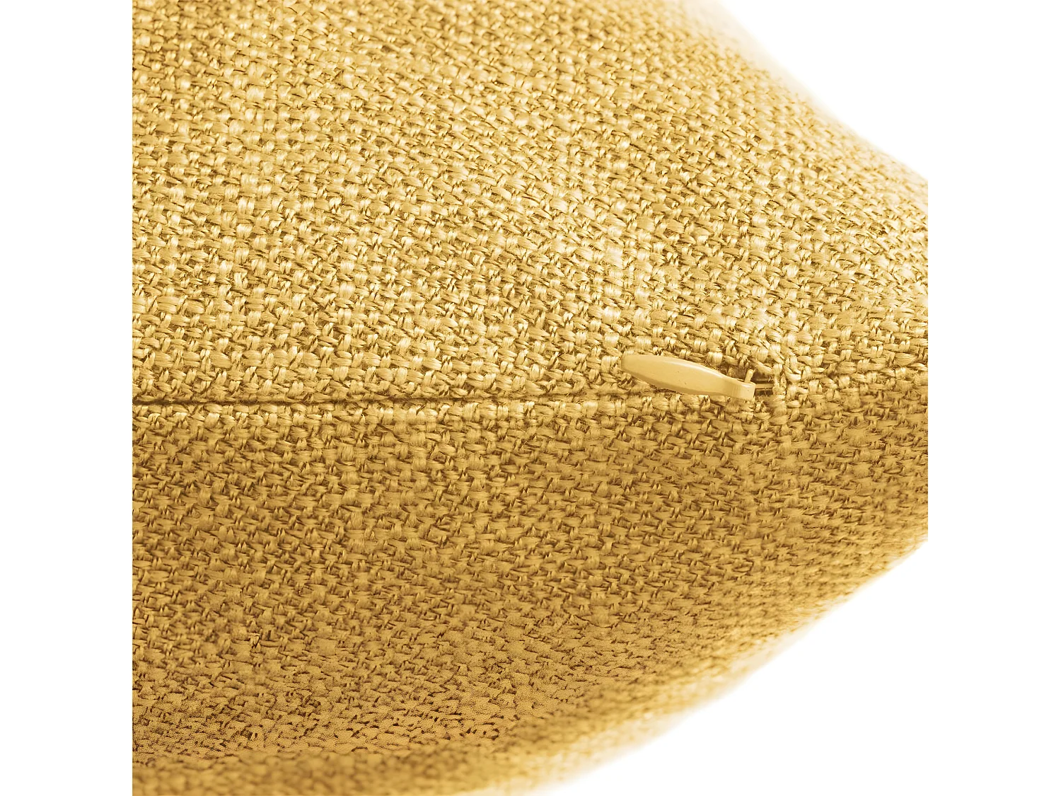 Coussin déhoussable Ocre 40 x 40 cm