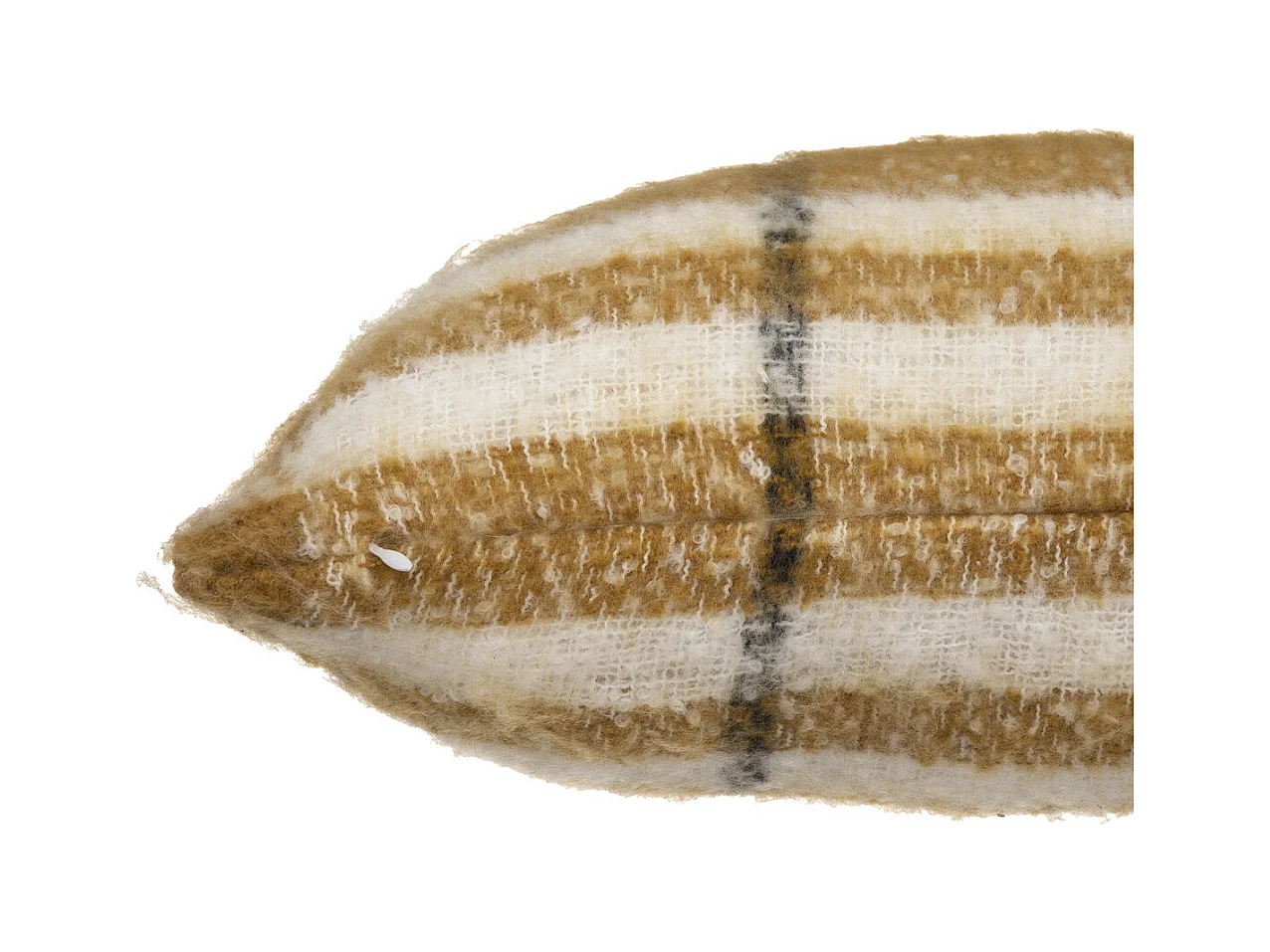 Cojín con estampado de tartán