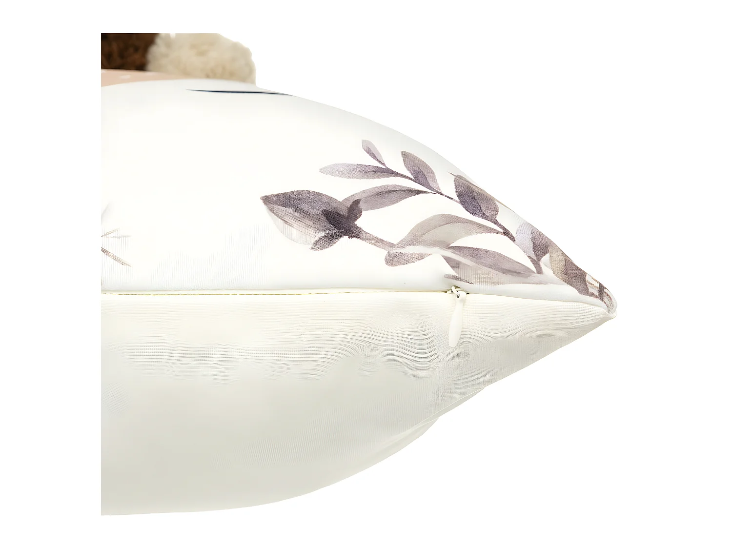 Coussin décoratif Renard à Pompons 39 x 39 cm