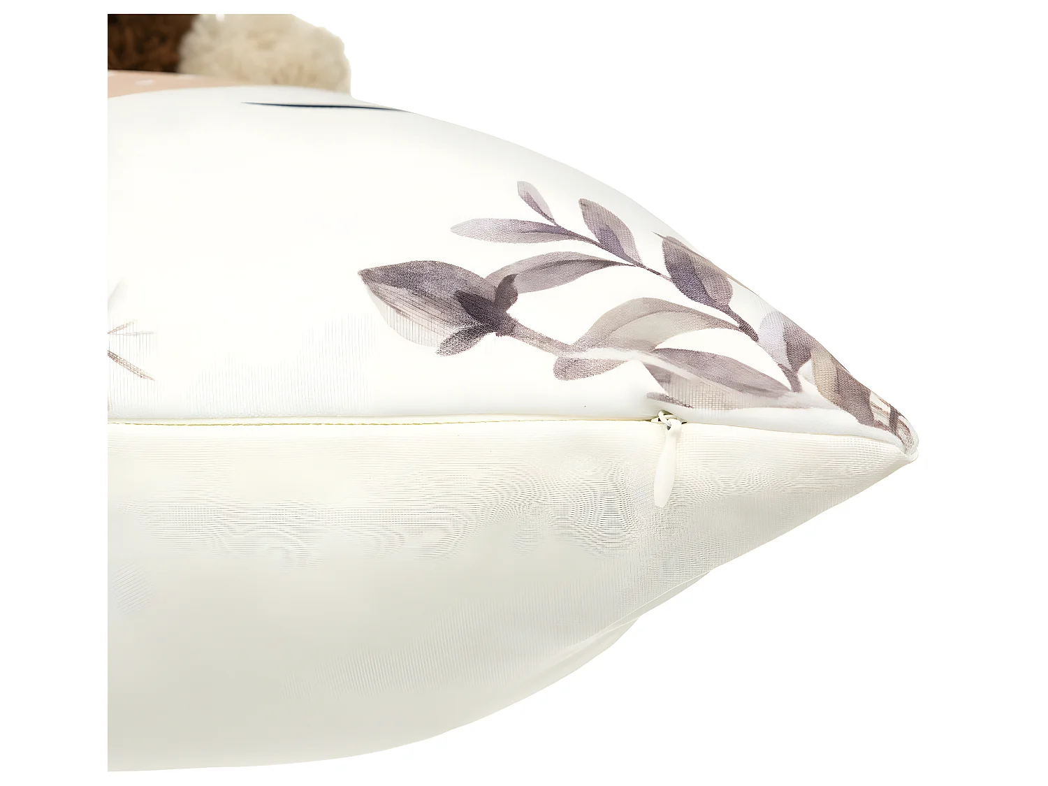 Coussin décoratif Renard à Pompons 39 x 39 cm