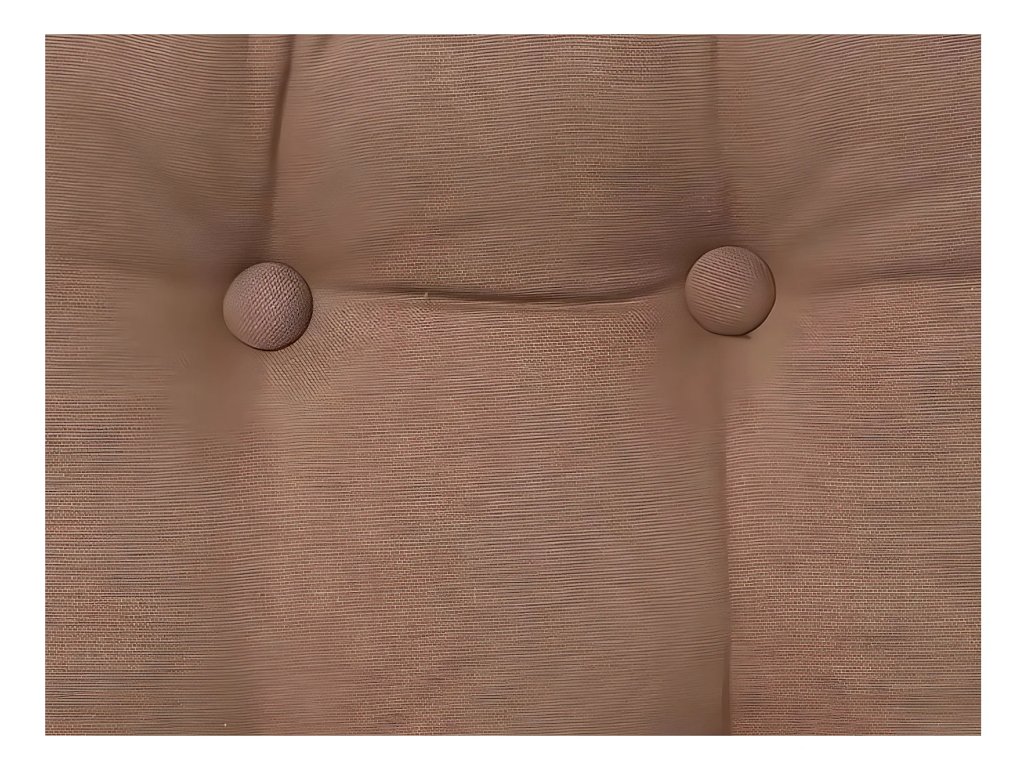 Coussin de Sol  en Coton Taupe 40 x 40 cm