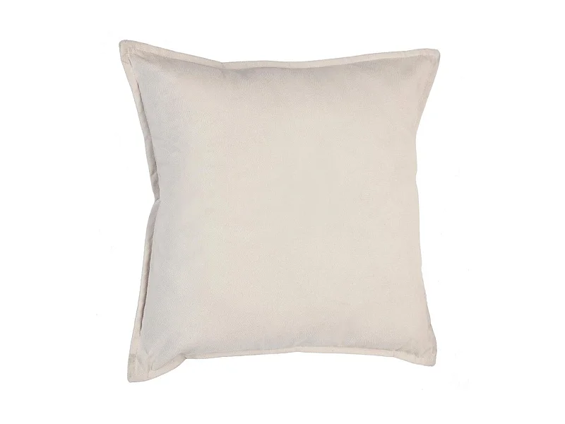 Coussin déhoussable Ivoire 45 x 45 cm