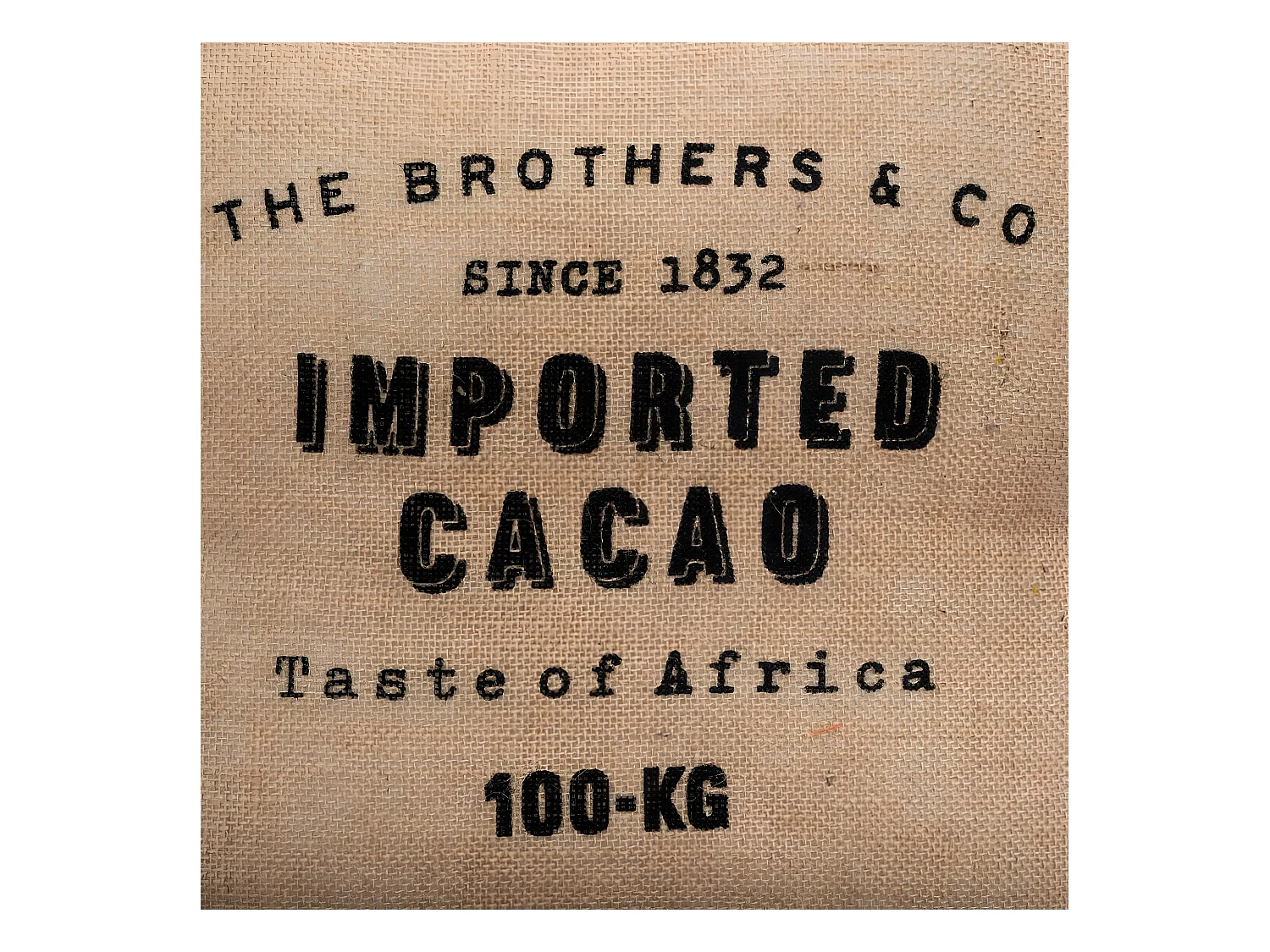 Coussin de Sol en jute 40 x 40 cm