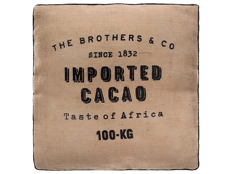 Bodenkissen aus Jute