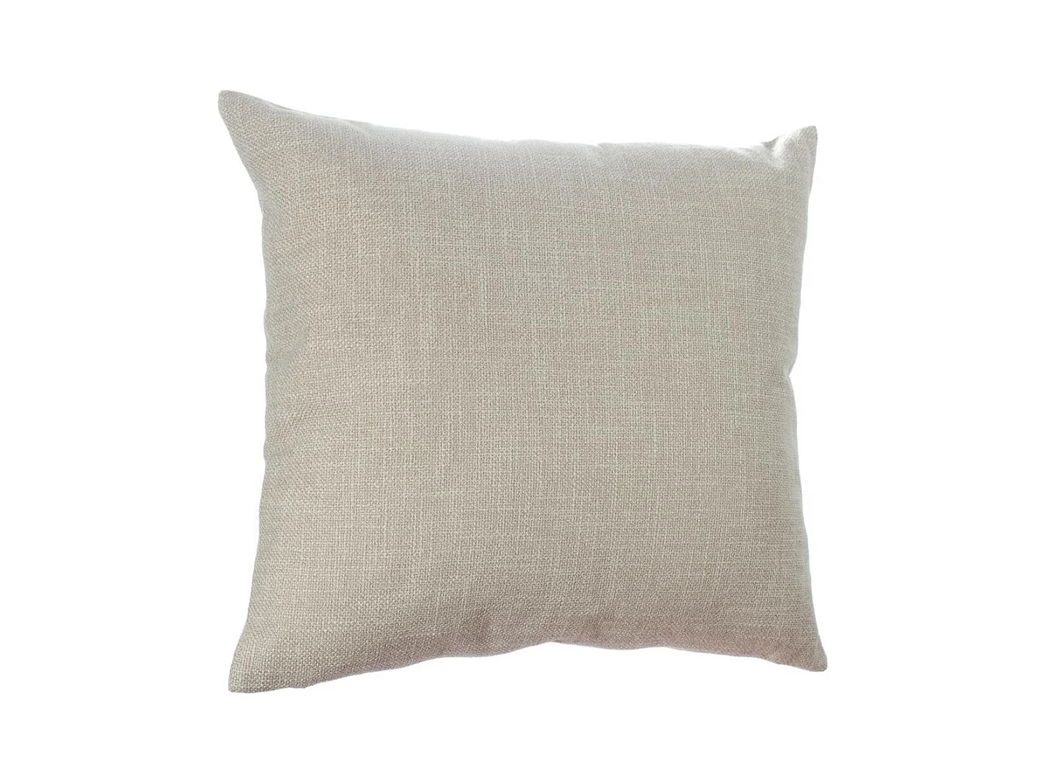 Coussin déhoussable Beige Lin 40 x 40 cm
