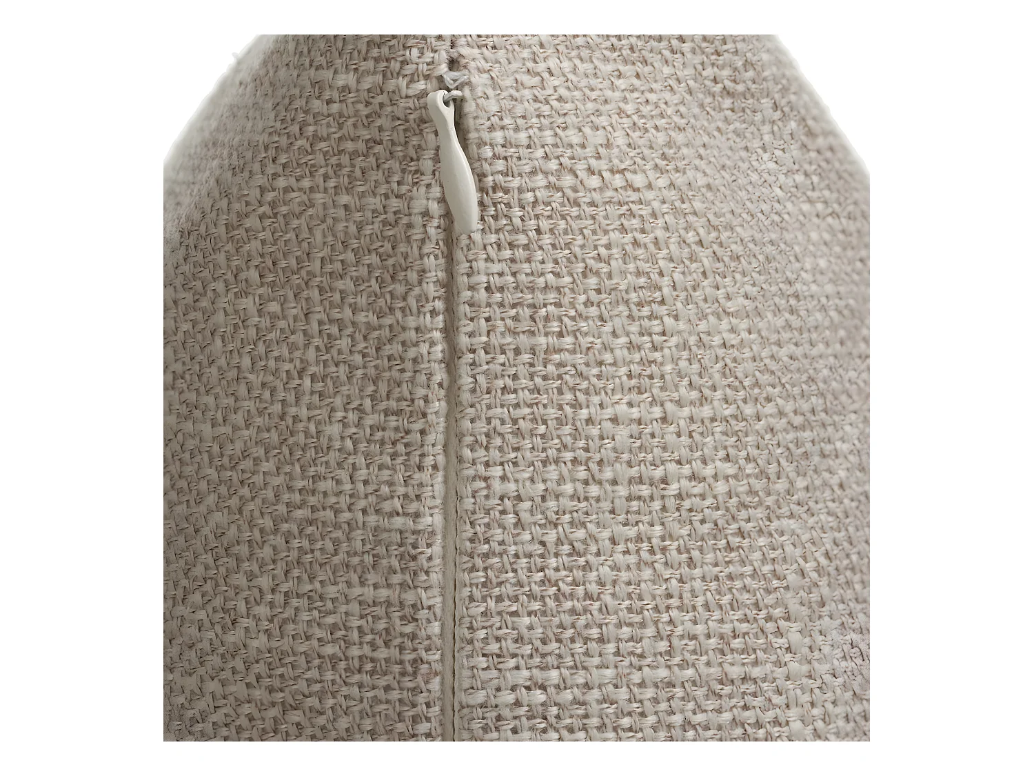 Coussin déhoussable Beige Lin 40 x 40 cm