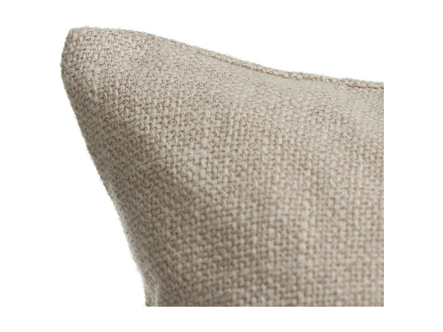 Coussin déhoussable Beige Lin 40 x 40 cm