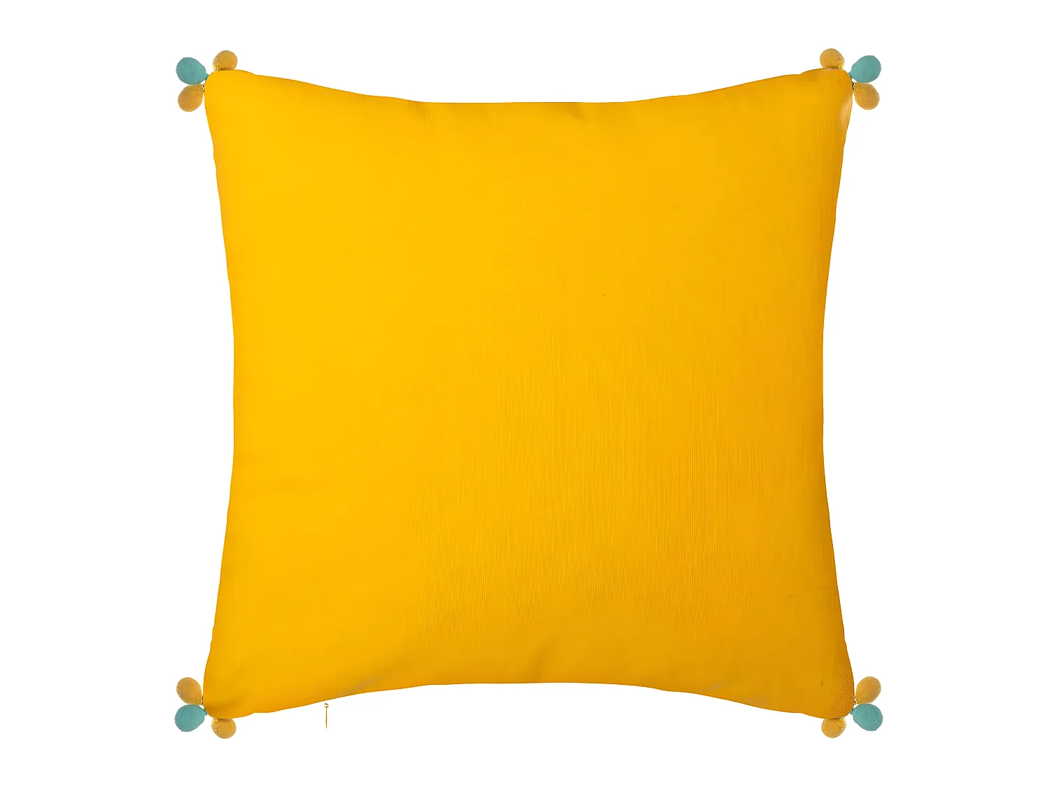 Housse de Coussin Razzo et Pompons 40 x 40 cm