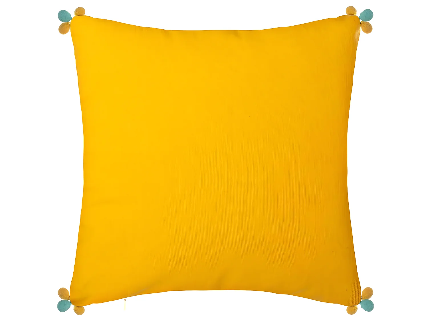 Housse de Coussin Razzo et Pompons 40 x 40 cm
