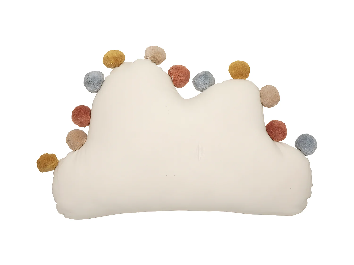 Kissen beige 50x30x12cm