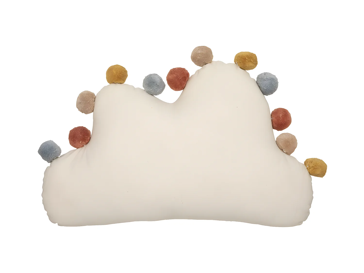 Kissen beige 50x30x12cm