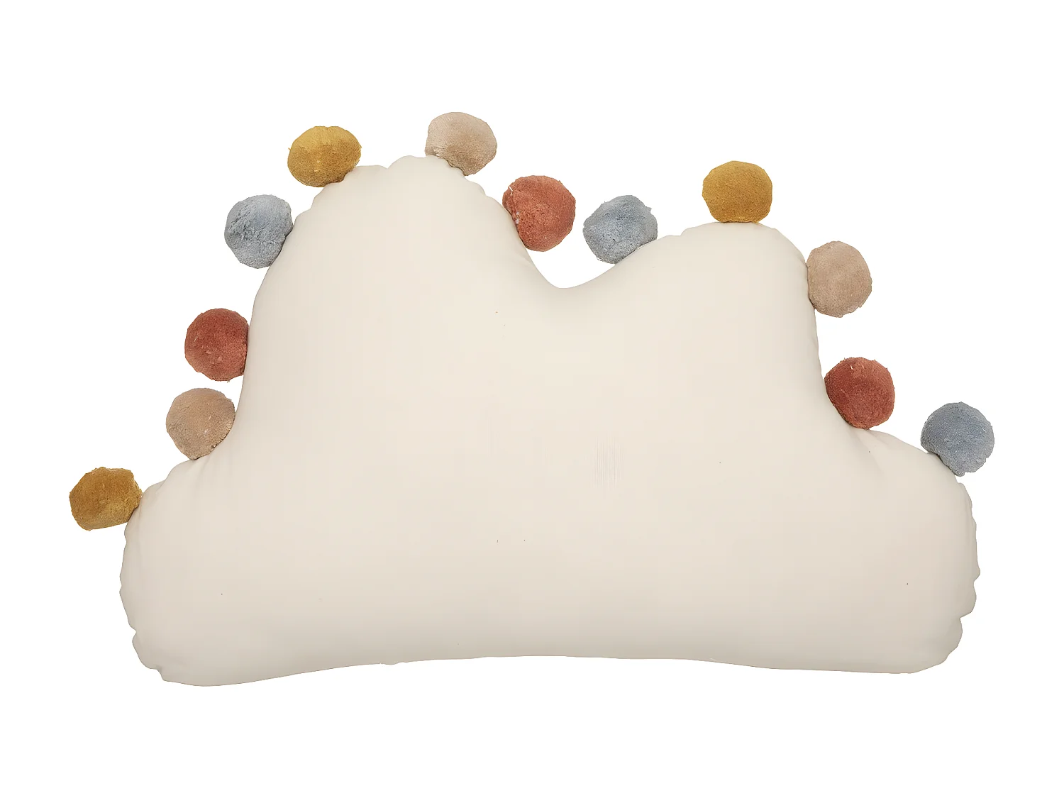 Kissen beige 50x30x12cm