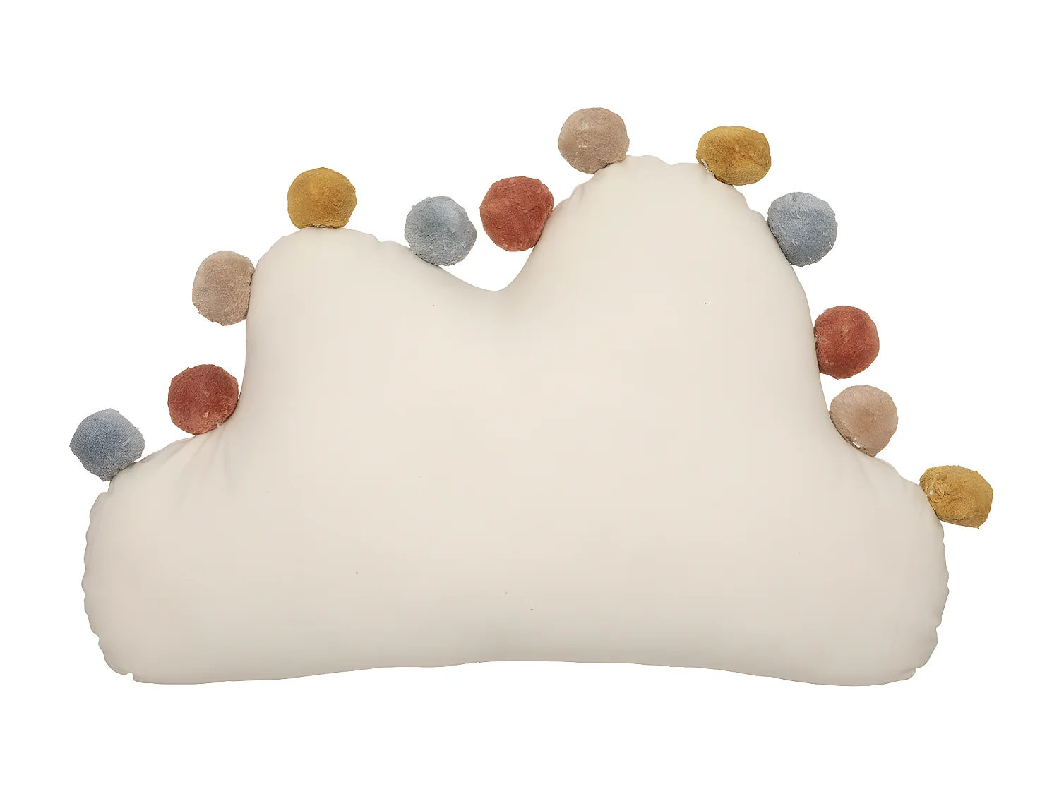 Kissen beige 50x30x12cm