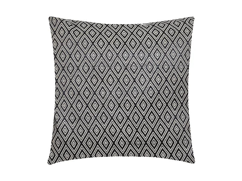 Coussin décoratif Homaa effet paille 40 x 40 cm