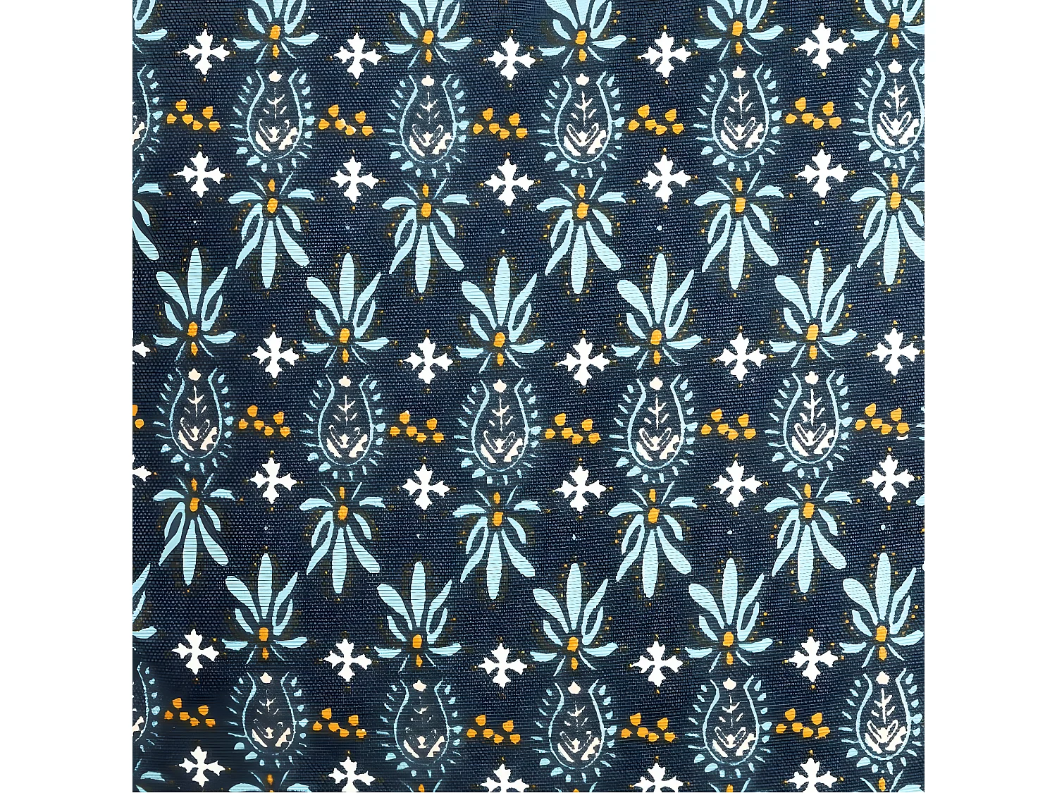 Housse de Coussin réversible Exotique et Pompons 40 x 40 cm